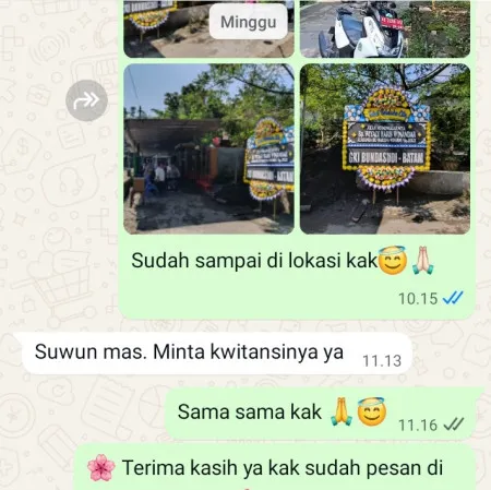 Pengiriman Papan Bunga Duka Margakaya Telukjambe Barat