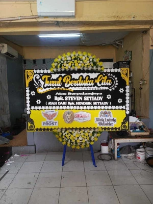 Papan Bunga di Margakaya Telukjambe Barat